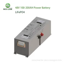 Hand Held Deep Cycle Customized LiFePO4 BMS Battery Pack 48V 200ah